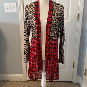 Crazy Train High low cardi-kimono